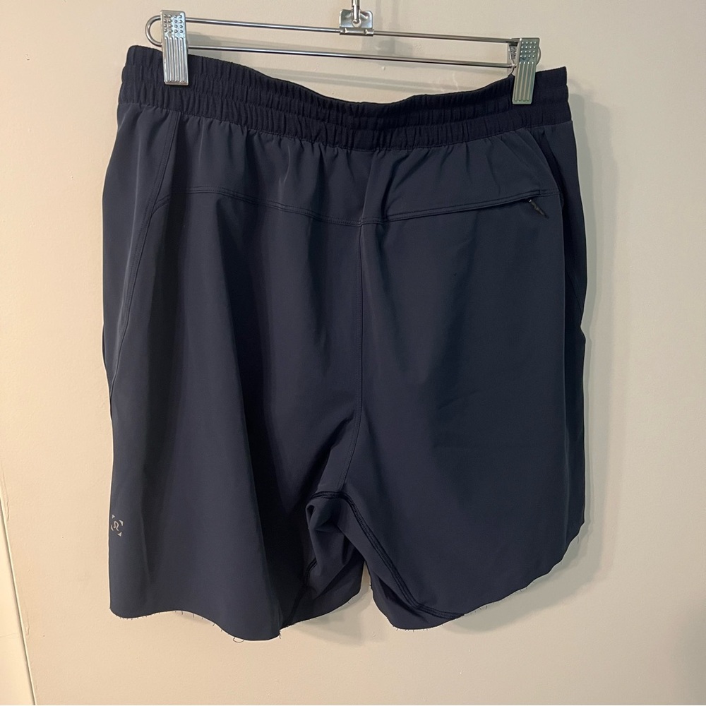 lululemon athletica Dark Blue Athletic Swim Shorts Size Medium - Picture 7 of 8